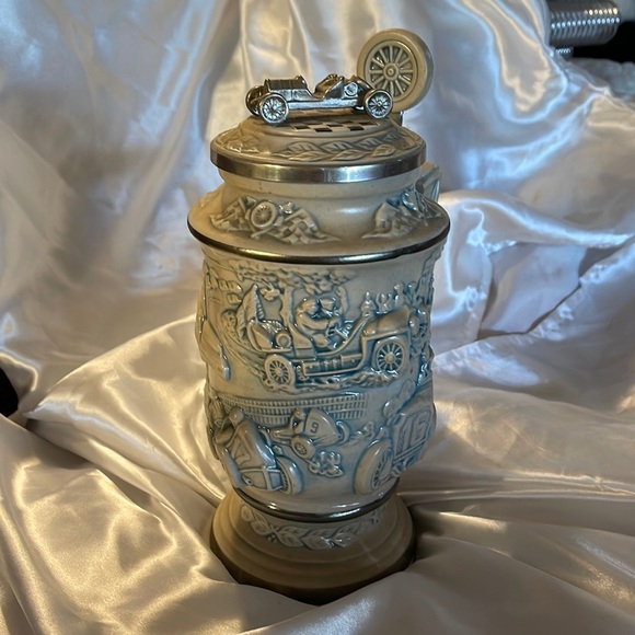 Racing Car Collectible Vintage Collectible Stein - Numbered made for Avon - Picture 1 of 6